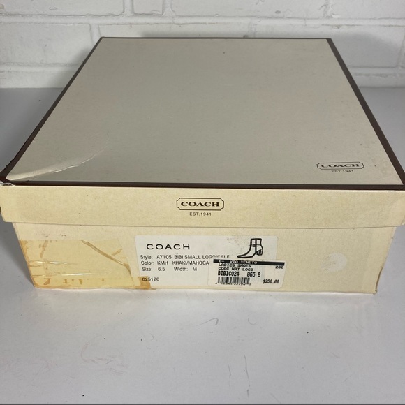 Coach Boots Via Veneto size 6.5 B - Picture 6 of 10